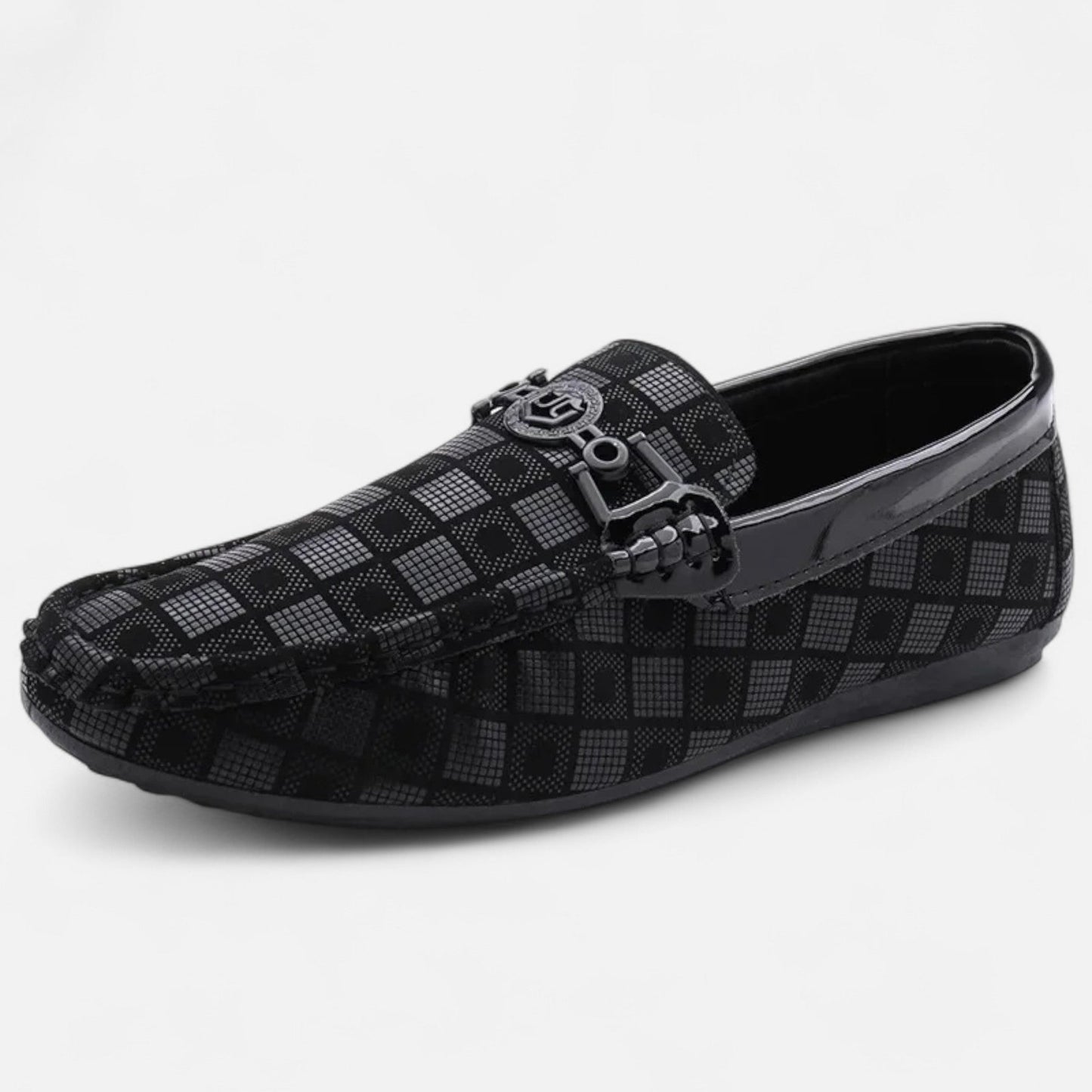 Just-Outlet | Men’s Loafers – Plaid Heritage Breathable Style