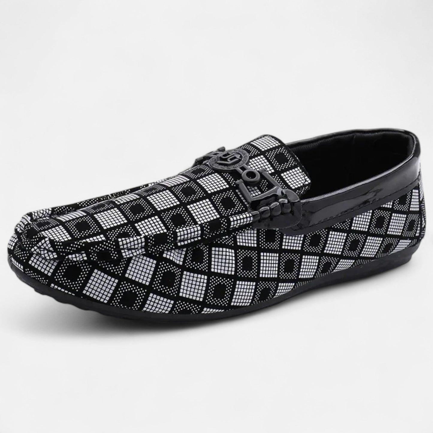 Just-Outlet | Men’s Loafers – Plaid Heritage Breathable Style