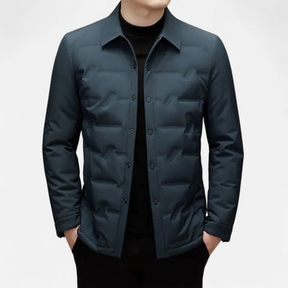 Just-Outlet | Men’s Lightweight Puffer – Classic Winter Elegance