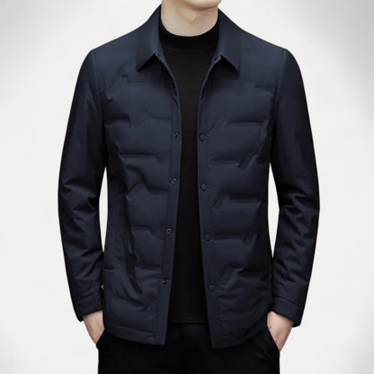 Just-Outlet | Men’s Lightweight Puffer – Classic Winter Elegance