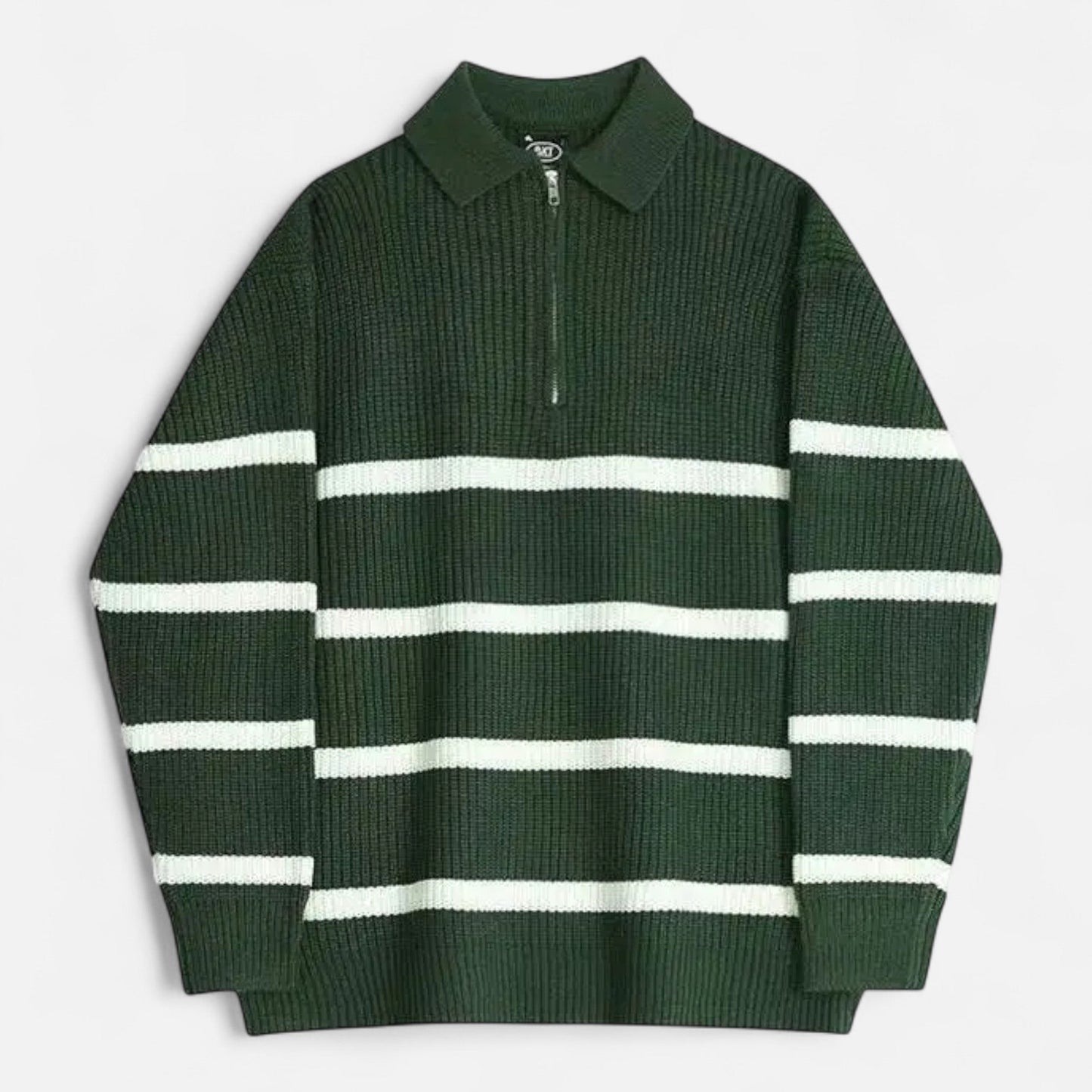 Just-Outlet | Men’s Striped Knitwear – Heritage Casual Elegance