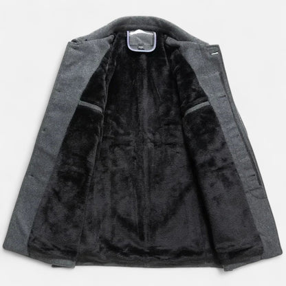 Just-Outlet | Men’s Wool Coat – Classic Winter Elegance