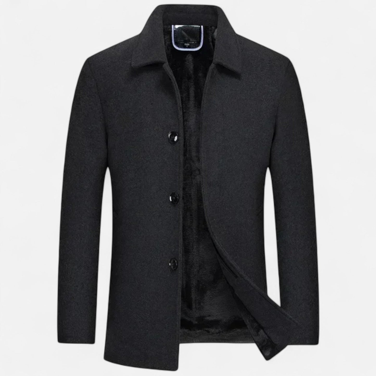 Just-Outlet | Men’s Wool Coat – Classic Winter Elegance