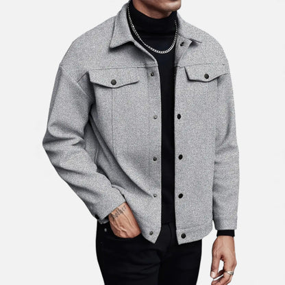 Just-Outlet | Men’s European-Style Casual Jacket – Tailored Elegance for Every Occasion