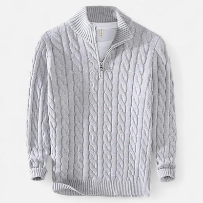 Just-Outlet | Men’s Turtleneck Sweater – Heritage Warm Knit