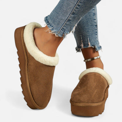 Just-Outlet | Comfy Fleece Slippers for Women – Warm Indoor Shoes