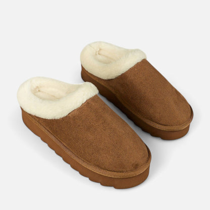 Just-Outlet | Comfy Fleece Slippers for Women – Warm Indoor Shoes